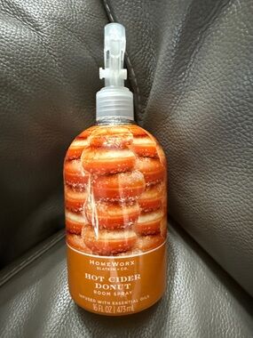 HomeWorx Hot Cider Donut Room Spray - Orange